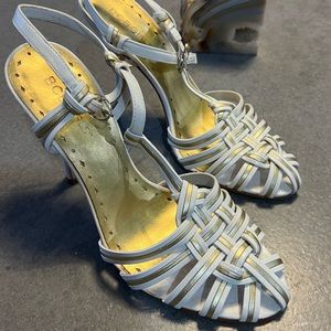 BCBGirls Zilia Strappy T-Strap Heels